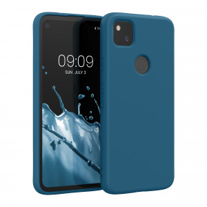 Husa pentru Google Pixel 4a, Silicon, Verde, 52622.78, kwmobile - Img 1