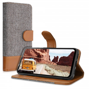 Husa pentru Google Pixel 4a, Textil, Gri, 52250.25 - Img 2