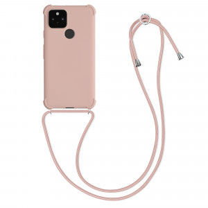 Husa pentru Google Pixel 5, Silicon, Roz, 53843.154 - Img 1