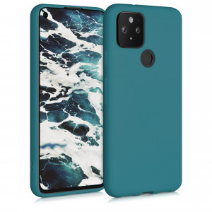Husa pentru Google Pixel 5, Silicon, Verde, 51722.57 - Img 1