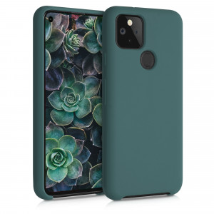 Husa pentru Google Pixel 5, Silicon, Verde, 53633.171 - Img 1