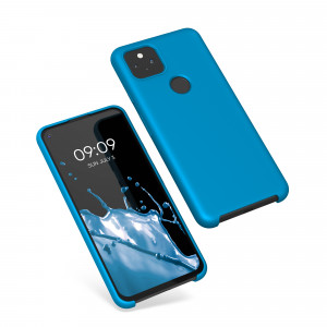 Husa pentru Google Pixel 5a, Silicon, Albastru, 55207.224, kwmobile - Img 2