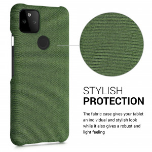 Husa pentru Google Pixel 5a, Textil, Verde, 54994.07 - Img 4