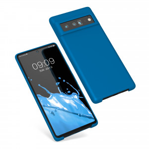 Husa pentru Google Pixel 6 Pro, Silicon, Albastru, 55863.228, kwmobile - Img 2