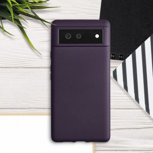 Husa pentru Google Pixel 6, Silicon, Mov, 55783.115, kwmobile - Img 3