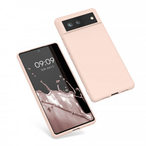 Husa pentru Google Pixel 6, Silicon, Roz, 55434.225, kwmobile - Img 2