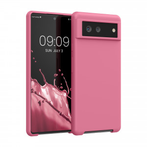 Husa pentru Google Pixel 6, Silicon, Roz, 55480.212, kwmobile - Img 1
