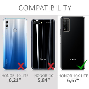 Husa pentru Huawei Honor 10 x Lite, Silicon, Negru, 54110.01 - Img 6