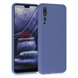 Husa pentru Huawei P20 Pro, Silicon, Albastru, 44223.168 - Img 1