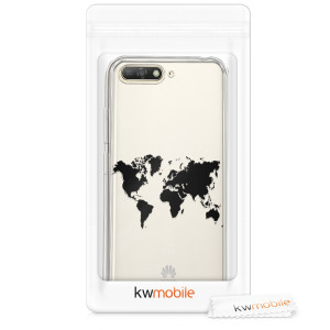Husa pentru Huawei Y6 (2018), Silicon, Multicolor, 44877.02 - Img 7