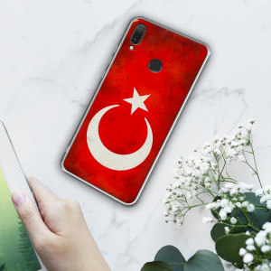 Husa pentru Huawei Y9 (2019), Silicon, Rosu, 49340.01 - Img 3