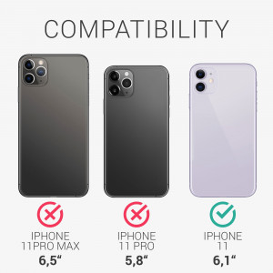 Husa pentru iPhone 11, Silicon, Negru, 53838.01 - Img 6