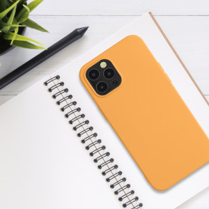 Husa pentru iPhone 12 Pro Max, Silicon, Galben, 52714.217 - Img 3