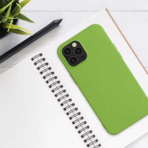 Husa pentru iPhone 12 Pro Max, Silicon, Verde, 52714.220 - Img 3