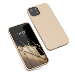 Husa pentru iPhone 13, Silicon, Crem, 55948.154 - Img 2