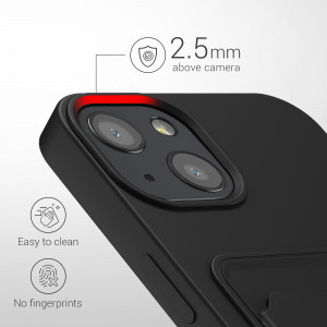 Husa pentru iPhone 13, Silicon, Negru, 55955.01 - Img 4