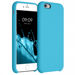Husa pentru iPhone 6 / iPhone 6s, Silicon, Albastru, 40223.223 - Img 1