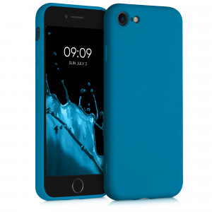 Husa pentru iPhone 8 / iPhone 7 / iPhone SE 2, Silicon, Albastru, 49979.224 - Img 1