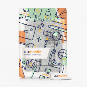 Husa pentru Kindle Paperwhite 11, Textil, Gri, kwmobile, 56260.01 - Img 7