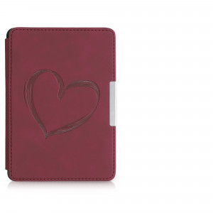Husa pentru Kindle Paperwhite 7, Piele ecologica, Rosu, kwmobile, 49747.10 - Img 8