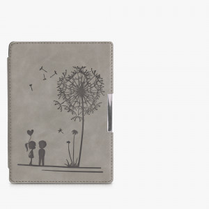 Husa pentru Kobo Aura H2O Edition 1, Piele ecologica, Gri, kwmobile, 56872.02 - Img 8