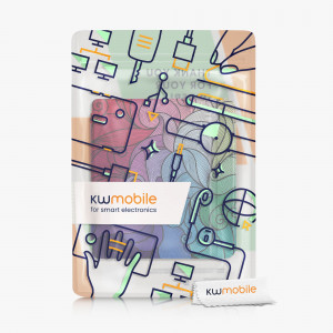 Husa pentru Kobo Libra 2, Piele ecologica, Multicolor, kwmobile, 56575.10 - Img 6