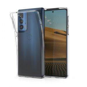 Husa pentru Motorola Edge 20 Pro, Silicon, Transparent, 56062.03 - Img 1