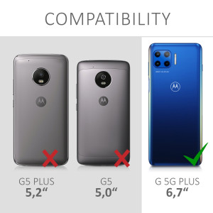 Husa pentru Motorola Moto G 5G Plus, Silicon, Negru, 52859.47 - Img 6