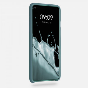 Husa pentru OnePlus 8T, Silicon, Verde, 53683.207, kwmobile - Img 3