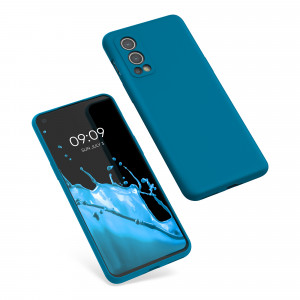 Husa pentru OnePlus Nord 2 5G, Silicon, Albastru, 56070.224, kwmobile - Img 2