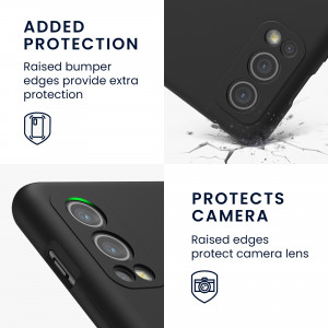 Husa pentru OnePlus Nord 2 5G, Silicon, Negru, 56070.01, kwmobile - Img 4