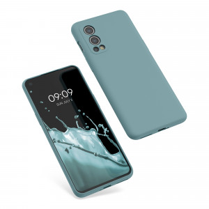 Husa pentru OnePlus Nord 2 5G, Silicon, Verde, 56070.206, kwmobile - Img 2