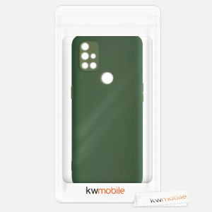 Husa pentru OnePlus Nord N10 5G, Silicon, Verde, 53821.80 - Img 7