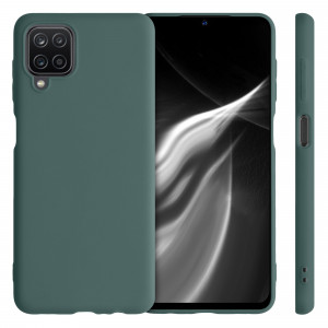 Husa pentru Samsung Galaxy A12, Silicon, Verde, 54048.171 - Img 2