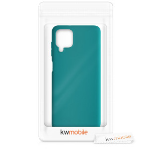 Husa pentru Samsung Galaxy A12, Silicon, Verde, 54048.57 - Img 7