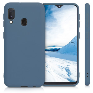 Husa pentru Samsung Galaxy A20e, Silicon, Albastru, 48738.168 - Img 2