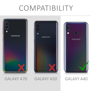 Husa pentru Samsung Galaxy A40, Silicon, Albastru, 48546.64 - Img 6