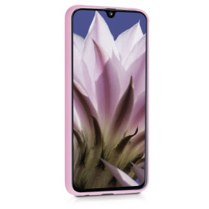 Husa pentru Samsung Galaxy A40, Silicon, Roz, 48547.52 - Img 3