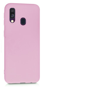 Husa pentru Samsung Galaxy A40, Silicon, Roz, 48547.52 - Img 8