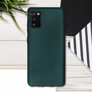 Husa pentru Samsung Galaxy A41, Silicon, Verde, 52254.14 - Img 3