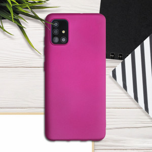 Husa pentru Samsung Galaxy A51, Silicon, Roz, 51201.65 - Img 3