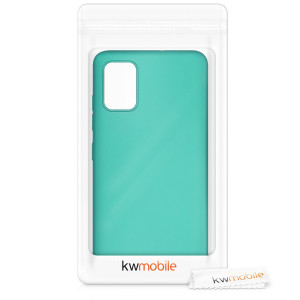 Husa pentru Samsung Galaxy A51, Silicon, Verde, 51201.128 - Img 7