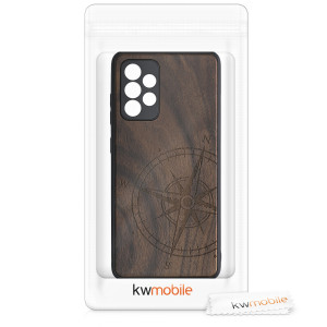 Husa pentru Samsung Galaxy A52 / Galaxy A52 5G / Galaxy A52s 5G, Lemn, Maro, 54354.02 - Img 6