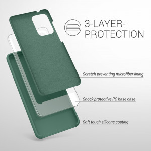Husa pentru Samsung Galaxy A52 / Galaxy A52 5G / Galaxy A52s 5G, Silicon, Verde, 54347.166 - Img 3