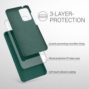 Husa pentru Samsung Galaxy A52 / Galaxy A52 5G / Galaxy A52s 5G, Silicon, Verde, 54347.184 - Img 3