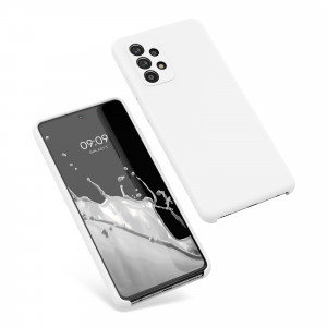 Husa pentru Samsung Galaxy A52 / Galaxy A52 5G / Galaxy A52s 5G, Silicon, Alb, 54347.48 - Img 2