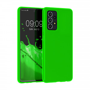 Husa pentru Samsung Galaxy A52 / Galaxy A52 5G / Galaxy A52s 5G, Silicon, Verde, 54346.44, kwmobile - Img 1