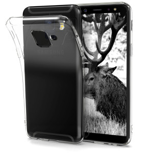 Husa pentru Samsung Galaxy A6 (2018), Silicon, Transparent, 45246.03 - Img 1