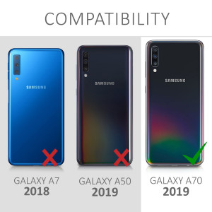 Husa pentru Samsung Galaxy A70, Silicon, Verde, 48427.57 - Img 6