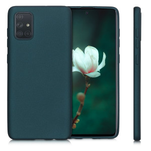 Husa pentru Samsung Galaxy A71, Silicon, Verde, 51213.14 - Img 2